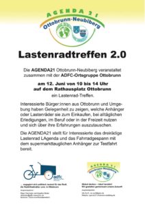 Lastenrad Agenda 21 Ottobrunn Neubiberg