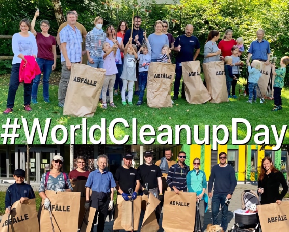 World Cleanup Day – Müllsammeln in Neubiberg und Unterbiberg