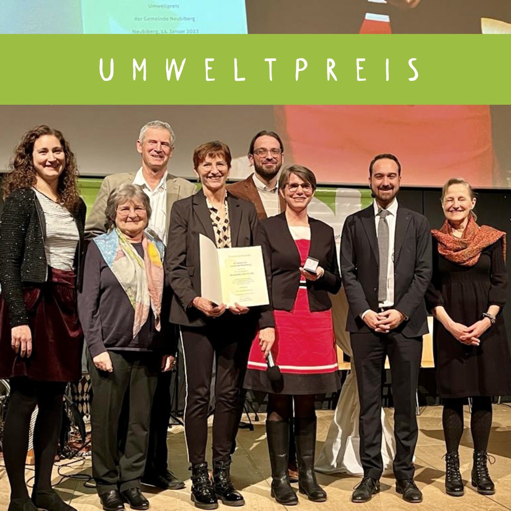 Auszeichnung mit dem Umweltpreis der Gemeinde Neubiberg